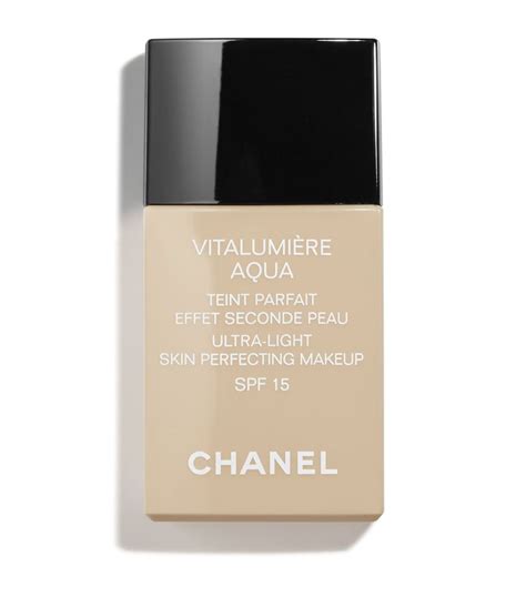 chanel ultra light skin perfecting foundation|chanel vitalumiere aqua shades.